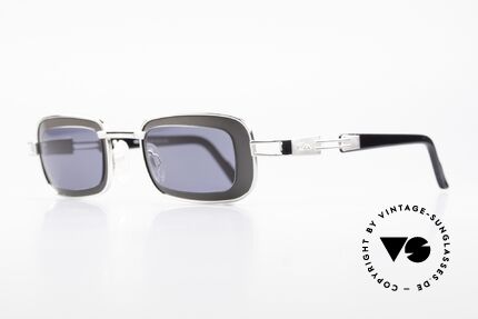 Cazal 913 Original 90's Cazal Sunglasses, dark sun lenses can be replaced with optical lenses, Made for Men and Women