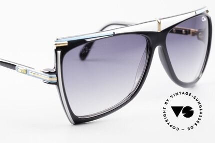 Cazal 862 West Germany Original Cazal, orig. dark gray-gradient sun lenses, 100% UV, Made for Men and Women