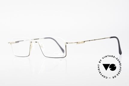 Cazal 407 Vintage Reading Eyeglasses, minimalist at first glance; but truly sophisticated, Made for Men