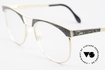 Cazal 741 Panto Style 90's Eyeglasses, with flexible spring hinges for a perfect wearing comfort, Made for Men