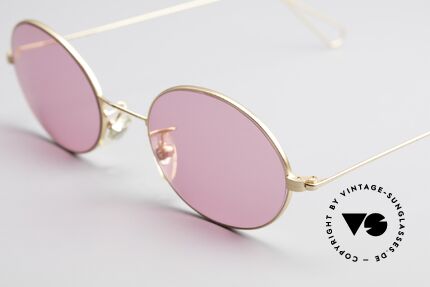 Cutler And Gross 0305 Oval Vintage 90's Sunglasses, never worn; like all our vintage Cutler & Gross eyewear, Made for Men and Women