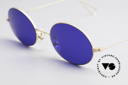 Cutler And Gross 0305 Vintage 90's Sunglasses Oval, never worn; like all our vintage Cutler & Gross eyewear, Made for Men and Women