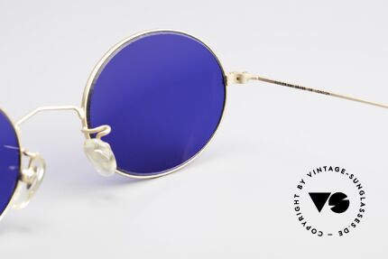 Cutler And Gross 0305 Vintage 90's Sunglasses Oval, the quality frame could be glazed with prescriptions too, Made for Men and Women