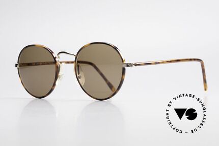 Cutler And Gross 0110 90's Round Designer Sunglasses, stylish & distinctive in absence of an ostentatious logo, Made for Men and Women