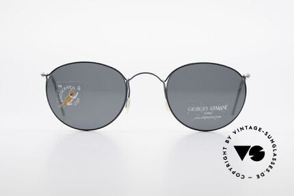 Giorgio Armani 3006 Vintage Panto Wire Frame, small, plain, puristic 'wire glasses' with Panto design, Made for Men