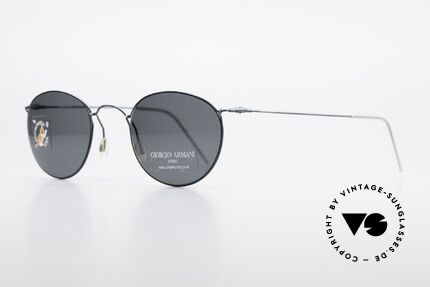 Giorgio Armani 3006 Vintage Panto Wire Frame, but distinctive and very comfortable (lightweight: 12g), Made for Men