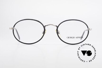 Giorgio Armani 235 Oval Vintage 80's Eyeglasses, a true classic in design & coloring (timeless elegant), Made for Men and Women