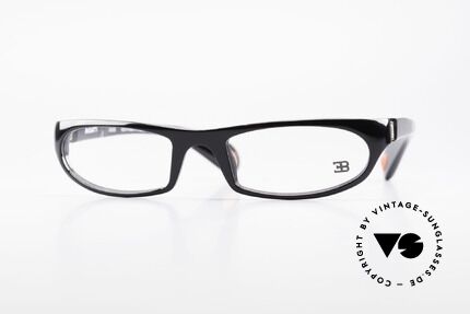 Bugatti 325 Odotype Rare Men's Designer Glasses, sporty BUGATTI high-tech eyeglass-frame, Made for Men