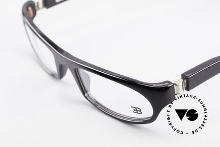 Bugatti 325 Odotype Rare Men's Designer Glasses, very special lens construction; TOP comfort, Made for Men