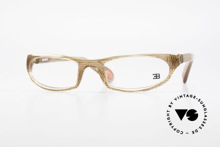 Bugatti 325 Odotype Rare Men's Designer Eyeglasses, sporty BUGATTI high-tech eyeglass-frame, Made for Men