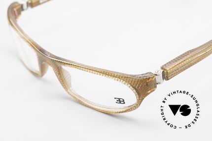 Bugatti 325 Odotype Rare Men's Designer Eyeglasses, very special lens construction; TOP comfort, Made for Men