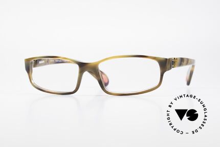 Bugatti 322 Odotype Eyeglass Frame Horn Optic, sporty BUGATTI high-tech eyeglass-frame, Made for Men