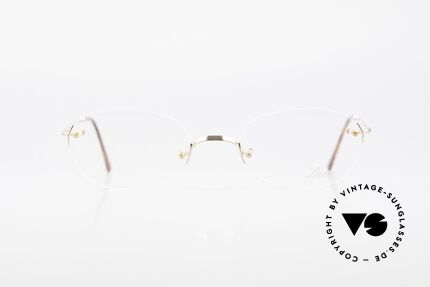 Lunor Classic Future GP Rare Vintage Frame Rimless, traditional German brand; quality handmade in Germany, Made for Men and Women