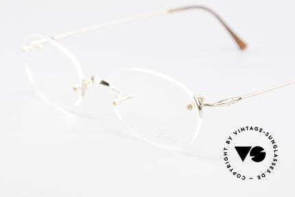 Lunor Classic Future GP Rare Vintage Frame Rimless, unworn RARITY (for all lovers of quality) from app. 1999, Made for Men and Women