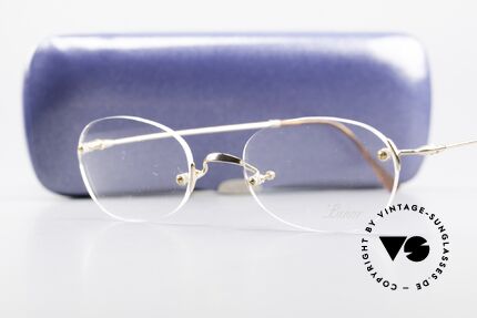 Lunor Classic Future GP Rare Vintage Frame Rimless, Size: small, Made for Men and Women