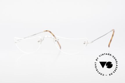 Lunor Classic Reading Rimless Reading Eyeglasses, LUNOR: shortcut for French "Lunette d'Or" (gold glasses), Made for Men and Women
