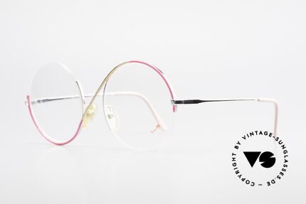 Casanova FC9 Artful Vintage Eyeglasses, rare, extravagant and sumptuous (incl. orig. case), Made for Women