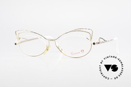 Casanova LC2 Enchanting Ladies Eyeglasses, glamorous CASANOVA eyeglasses from around 1985, Made for Women