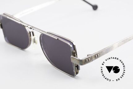 L.A. Eyeworks FONTANA 401 Side Shield Steampunk Frame, Size: large, Made for Men and Women