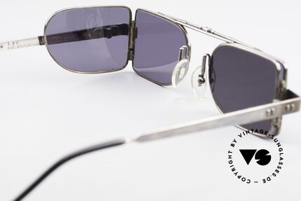 L.A. Eyeworks FONTANA 401 Side Shield Steampunk Frame, Size: large, Made for Men and Women