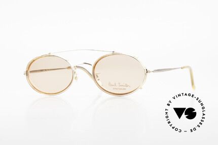 Paul Smith PSR108 Oval Vintage Frame With Clip, Paul Smith vintage glasses from the late 80's/early 90's, Made for Men and Women