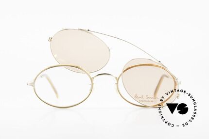Paul Smith PSR108 Oval Vintage Frame With Clip, NO RETRO eyewear FASHION, but a unique old RARITY!, Made for Men and Women