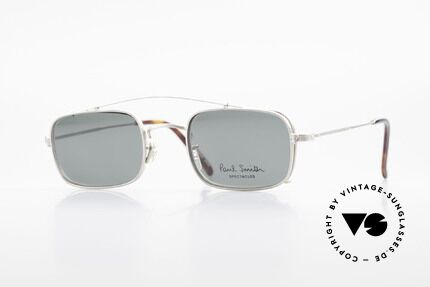 Paul Smith PS101 Square Vintage Frame Clip On, Paul Smith vintage glasses from the late 80's/early 90's, Made for Men and Women