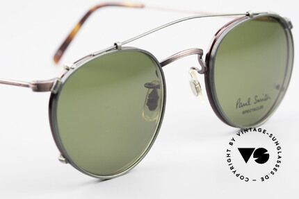 Paul Smith PSR102 Panto Vintage Frame Clip On, UNWORN Panto frame with practical Clip-On (100% UV), Made for Men and Women