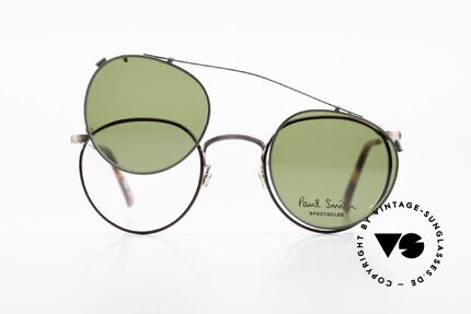 Paul Smith PSR102 Panto Vintage Frame Clip On, NO RETRO eyewear FASHION, but a unique old RARITY!, Made for Men and Women
