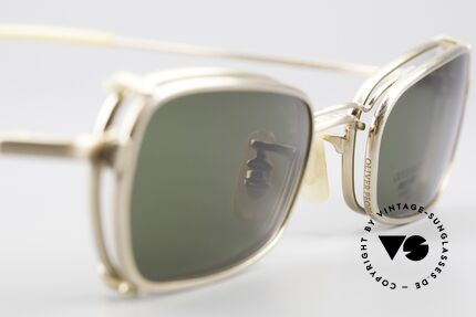 Oliver Peoples OP585 90's Vintage Frame Clip On, NO RETRO fashion, but a unique 25 years old original!, Made for Men and Women