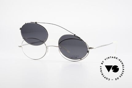 Oliver Peoples OP587 Eyeglass-Frame Oval Clip On, O. Peoples LA = "distinctive specs with personality", Made for Men and Women