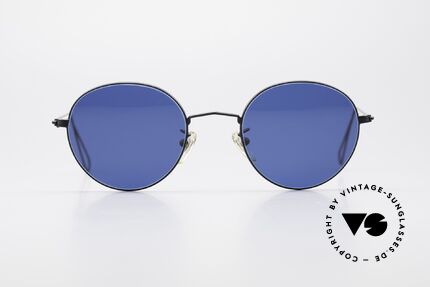 Cutler And Gross 0306 Round Vintage 90's Sunglasses, classic, timeless UNDERSTATEMENT luxury sunglasses, Made for Men and Women