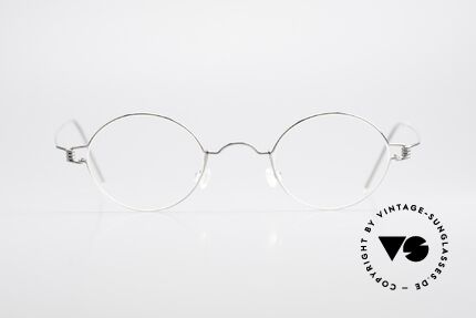 Lindberg Corona Air Titan Rim Round Titanium Frame Unisex, distinctive quality and design (award-winning frame), Made for Men and Women