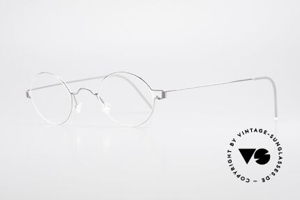 Lindberg Corona Air Titan Rim Round Titanium Frame Unisex, simply timeless, stylish & innovative: grade 'vintage', Made for Men and Women