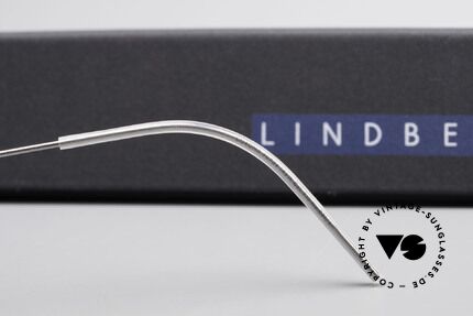 Lindberg Corona Air Titan Rim Round Titanium Frame Unisex, Size: small, Made for Men and Women