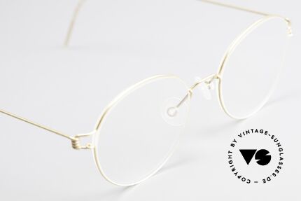 Lindberg Panto Air Titan Rim Classic Unisex Eyeglasses, unworn, NOS, with original magnetic case by Lindberg, Made for Men and Women