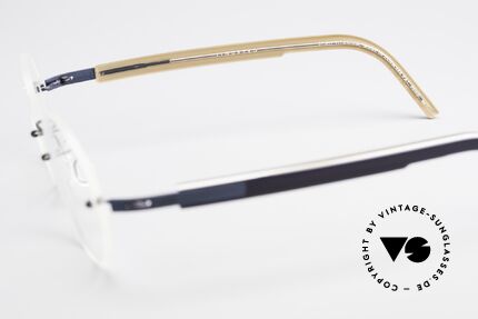 Lindberg 2111 Strip Titan Rimless Titanium Frame Round, Size: extra small, Made for Men and Women