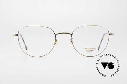 Oliver Peoples OP77AG Vintage 80's Frame Panto Style, eyewear design inspired by the 20's Art Deco period, Made for Men and Women