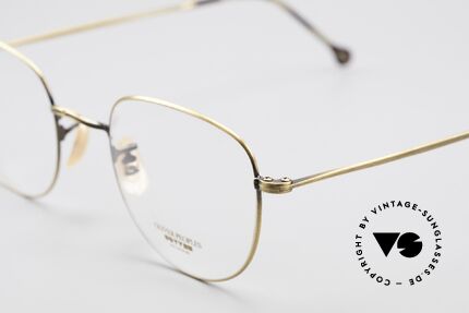Oliver Peoples OP77AG Vintage 80's Frame Panto Style, thin / lightweight frame in medium size (47mm lens), Made for Men and Women