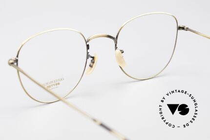 Oliver Peoples OP77AG Vintage 80's Frame Panto Style, NO RETRO fashion, but a unique 30 years old Original, Made for Men and Women