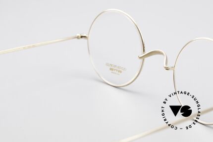 Oliver Peoples OP84BG Small Round Designer Glasses, NO RETRO fashion, but a unique 20 years old Original!, Made for Men and Women