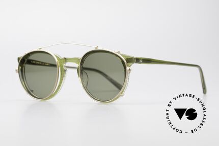 Oliver Peoples O'Malley 981 The 80's Original With Clip On, named after L.A. Dodgers manager, Peter O’MALLEY, Made for Men and Women