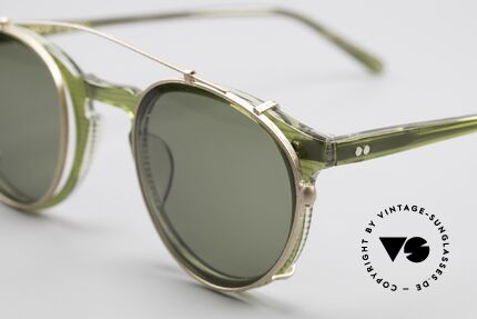 Oliver Peoples O'Malley 981 The 80's Original With Clip On, this is the old ORIGINAL from 1987, MADE IN JAPAN, Made for Men and Women
