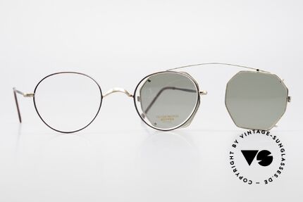Oliver Peoples OP80BG 90's Vintage Frame Clip On, Size: small, Made for Men and Women