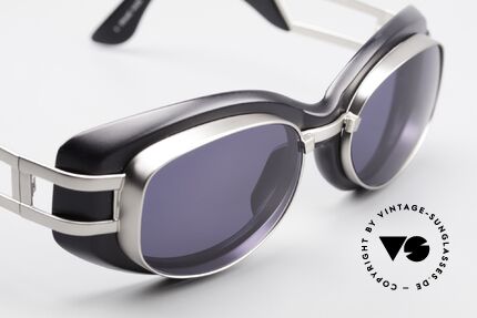 Yohji Yamamoto 52-6201 Rare 90's Steampunk Sunglasses, a true eye-catcher, made in Japan, LARGE size (146mm), Made for Men and Women