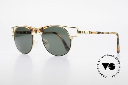 Cazal 244 Iconic 90's Vintage Sunglasses, fantastic combination of colours and materials, Made for Men and Women
