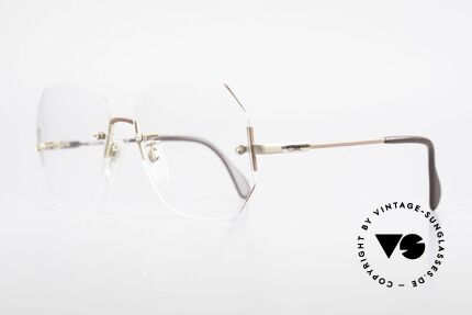 Cazal 216 Rimless Vintage Frame Ladies, pretty stylish design... a true fashion accessory!, Made for Women