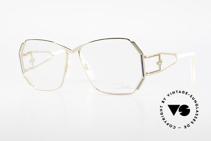 Cazal 225 Old School HipHop Frame 80's, striking VINTAGE designer eyeglass-frame by CAZAL, Made for Women