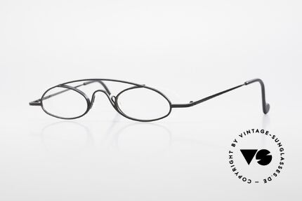 Theo Belgium Hababa Rimless Rimmed Frame 90's, vintage THEO Belgium eyeglass-frame from app. 1997, Made for Men and Women