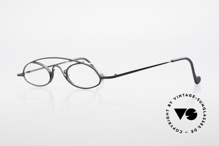 Theo Belgium Hababa Rimless Rimmed Frame 90's, lenses are fixed with a nylor thread (on the backside), Made for Men and Women